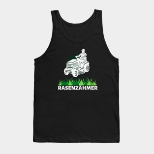 Rasenzähmer Rasentraktor Aufsitzmäher Tank Top